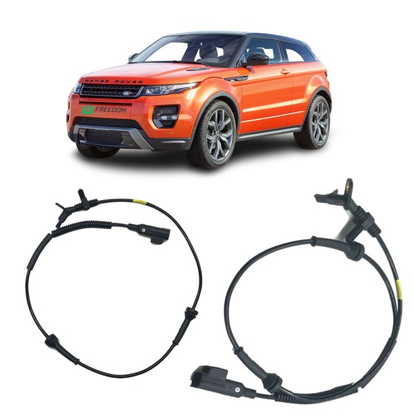 Sensor de freio abs land rover evoque 2011 á 2017 dianteiro direito + esquerdo - par