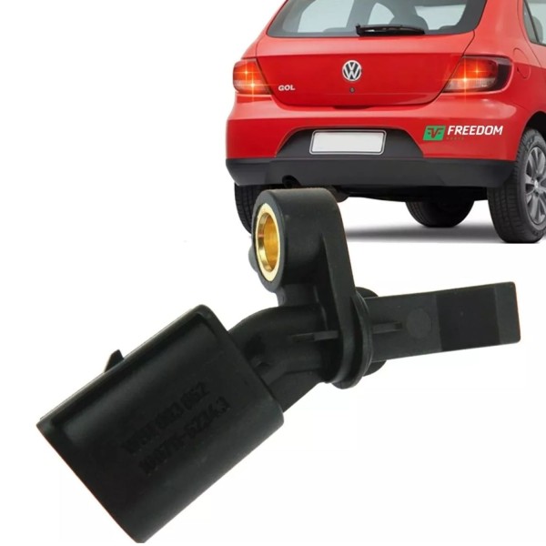 Sensor de freio abs vw gol golf fox polo saveiro up! g5 2004 á 2017 traseiro lado direito - original