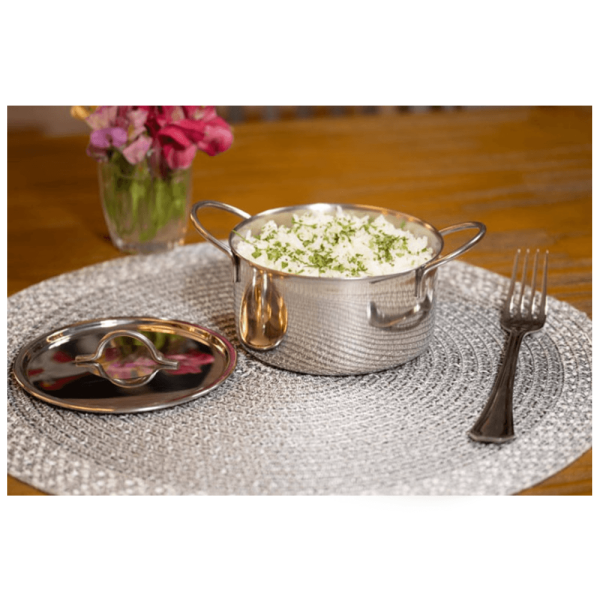 Encontraproduto.com.br - Mini Caçarola Com Tampa Couvert Inox 10Cm - James.F