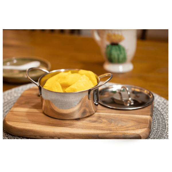 Encontraproduto.com.br - Mini Caçarola Com Tampa Couvert Inox 10Cm - James.F