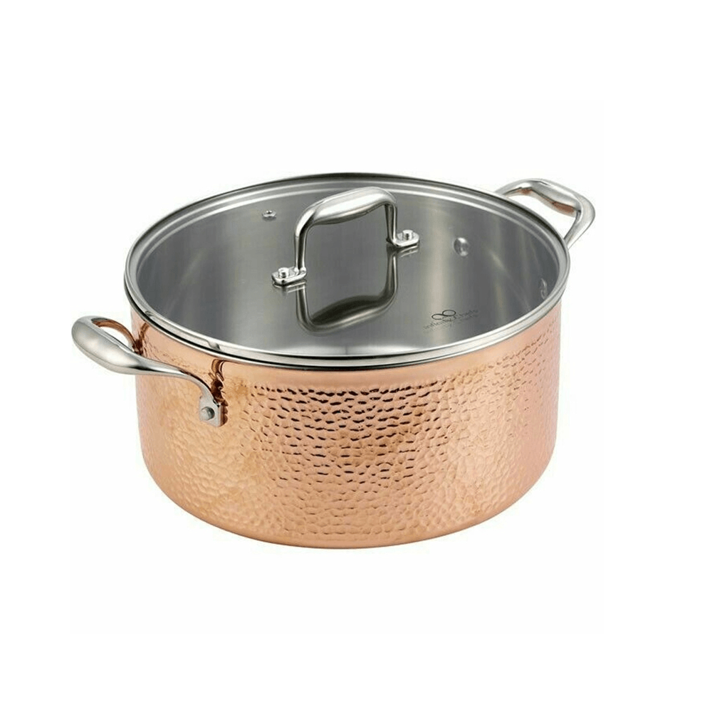 Caçarola De Lux Cobre Cabo Inox Infinity Chefs 28Cm - Bergner