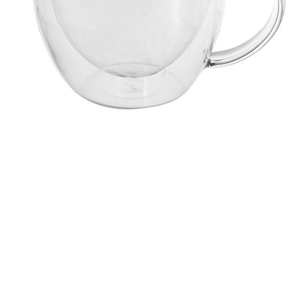 Encontraproduto.com.br - Caneca Parede Dupla Borossilicato 1 Peça 250Ml - Hauskraft