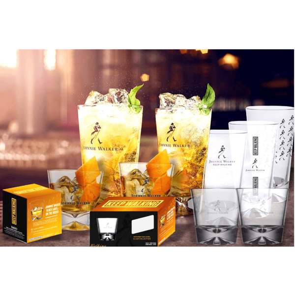 Encontraproduto.com.br - Copo Long Drink Johnnie Walker 450Ml