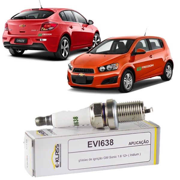 Encontraproduto.com.br - Vela de ignicao gm cruze 1.8 sonic 1.6 tracker 1.8 flex 2011 á 2016 iridium
