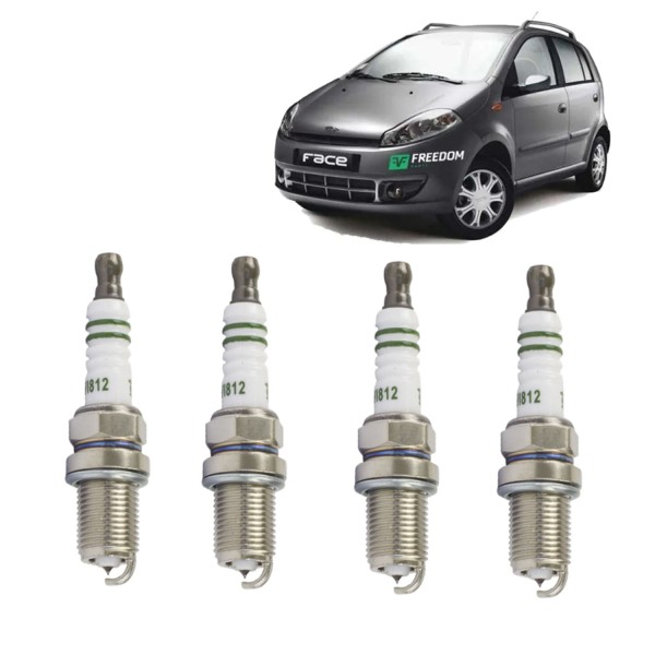 Vela de ignicao chery face 1.3 gasolina 2010 á 2013 platinum kit c/4 velas