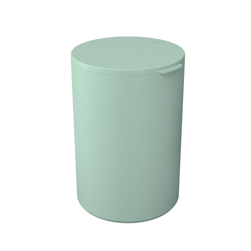 Lixeira Serene Com Tampa 5 Litros Verde Jade - Coza