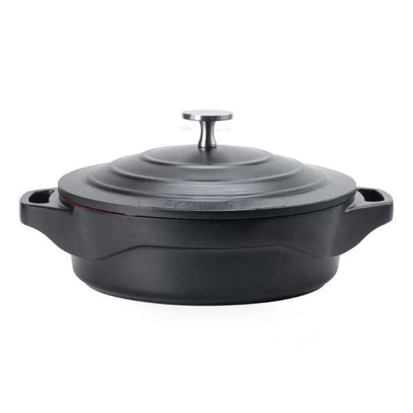 Encontraproduto.com.br - Caçarola Baixa Premier Black 24Cm - Le Cook