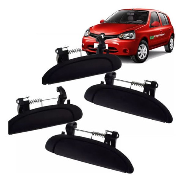 MAÇANETA DA PORTA RENAULT CLIO MEGANE SCENIC LOGAN DIANTEIRA/TRASEIRA LADO ESQUERDO + LADO DIREITO 1