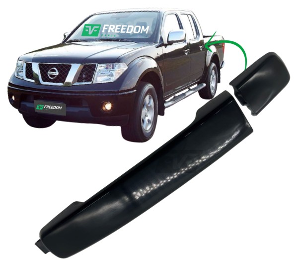 Maçaneta da porta traseira nissan frontier 2.5 gii 2007 a 2015