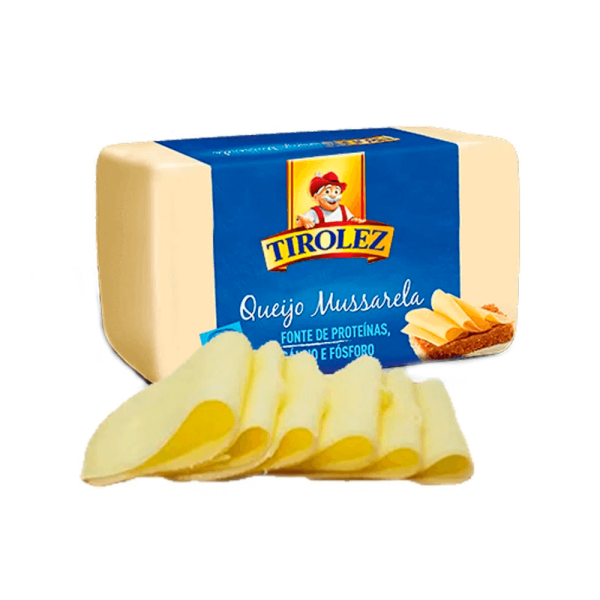 Queijo Mussarela Tirolez Fatiado Bandeja 250g