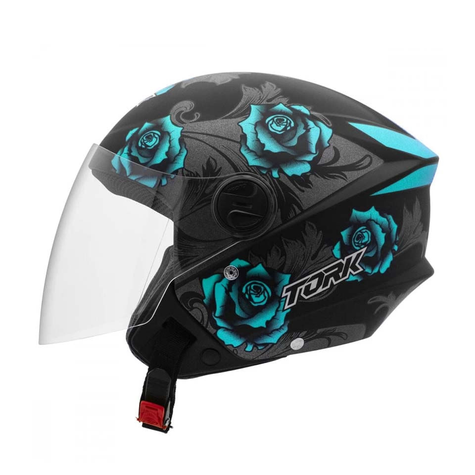 Capacete Pro Tork New Liberty Three Flowers Azul