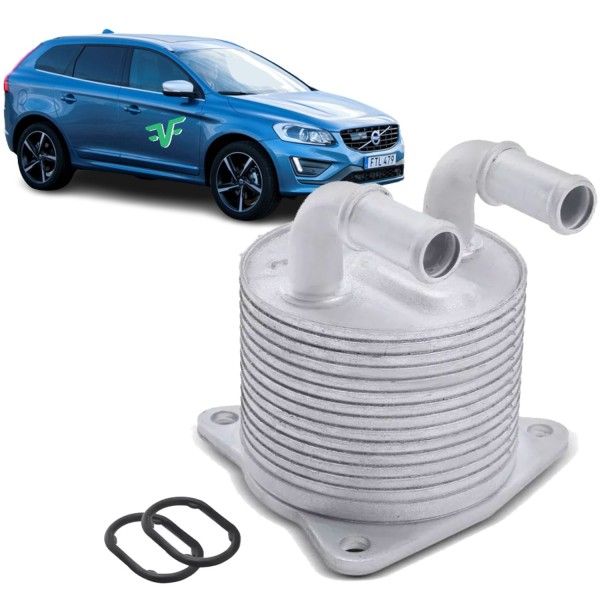 Radiador de oleo cambio volvo xc60 xc70 s60 s90 2.0 16v 2014 a 2020