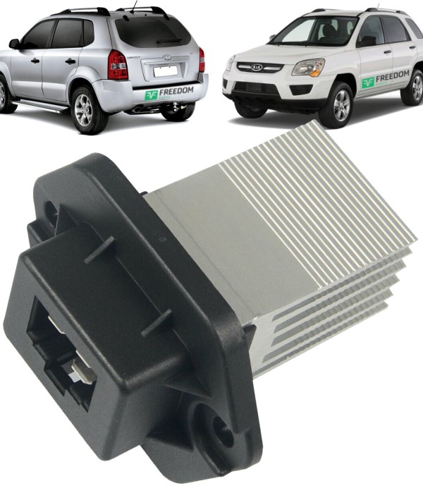 Resistencia do ar condicionado kia sportage hyundai tucson 2005 á 2010 ventilador interno