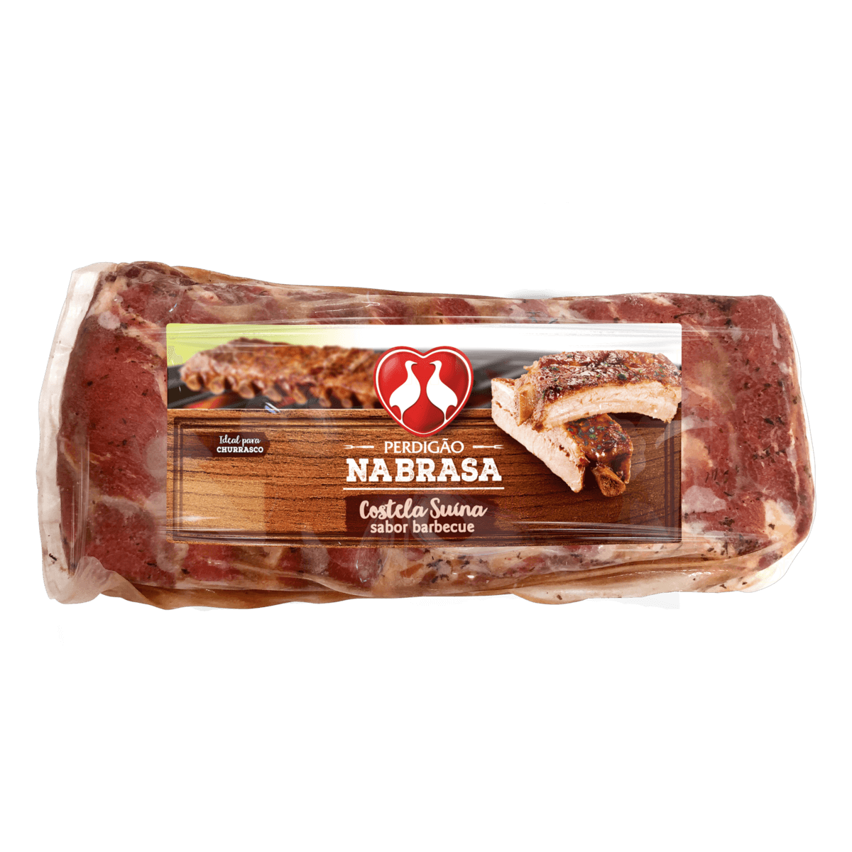 Costela Suína com Barbecue Congelada Na Brasa Perdigão kg