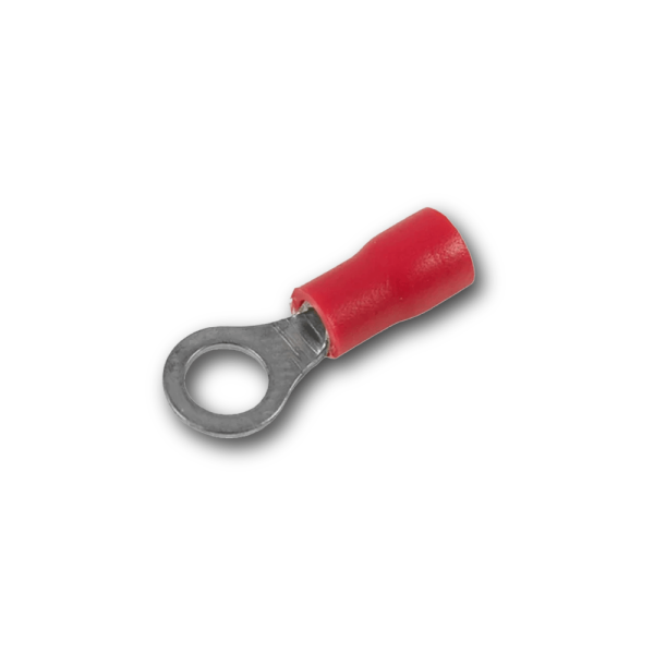 Terminal Anel Pré-Isolado 10mm F8 Vermelho - Magnet 880403