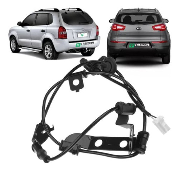 SENSOR DE FREIO ABS HYUNDAI TUCSON IX35 KIA SPORTAGE 2.0 2010 A 2015 - TRASEIRO LADO ESQUERDO