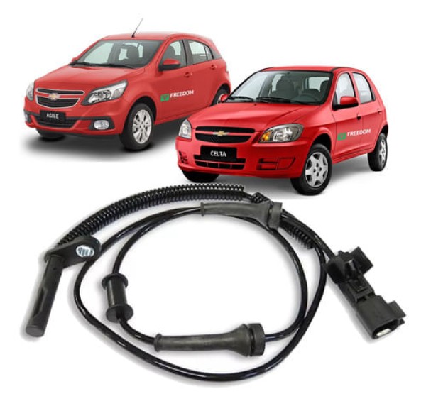 SENSOR DE FREIO ABS GM AGILE CELTA CLASSIC 2011 A 2017 - TRASEIRO DIREITO/ESQUERDO