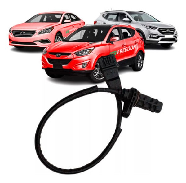 SENSOR DE ROTAÇÃO HYUNDAY IX35 SANTA FÉ SONATA KIA OPTIMA SORENTO SPORTAGE 2.0 2.4 3.5 2010 A 2016