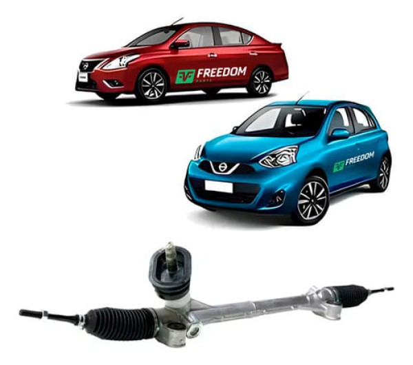 CAIXA DE DIREÇÃO ELETRICA NISSAN MARCH VERSA 1.0 1.6 16V C/ CABO AXIAL 2011 A 2020