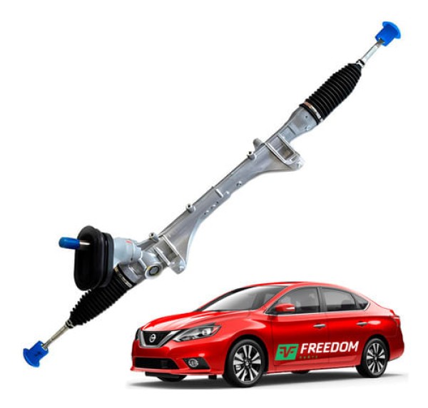 Encontraproduto.com.br - CAIXA DE DIREÇÃO ELETRICA NISSAN SENTRA 2.0 16V 2013 A 2021 C/ BARRA AXIAL