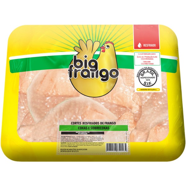 Coxa Sobrecoxa Big Frango Resfriada Kg