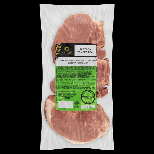 Encontraproduto.com.br - Bisteca Suína Resfriada Temperada Disner Kg