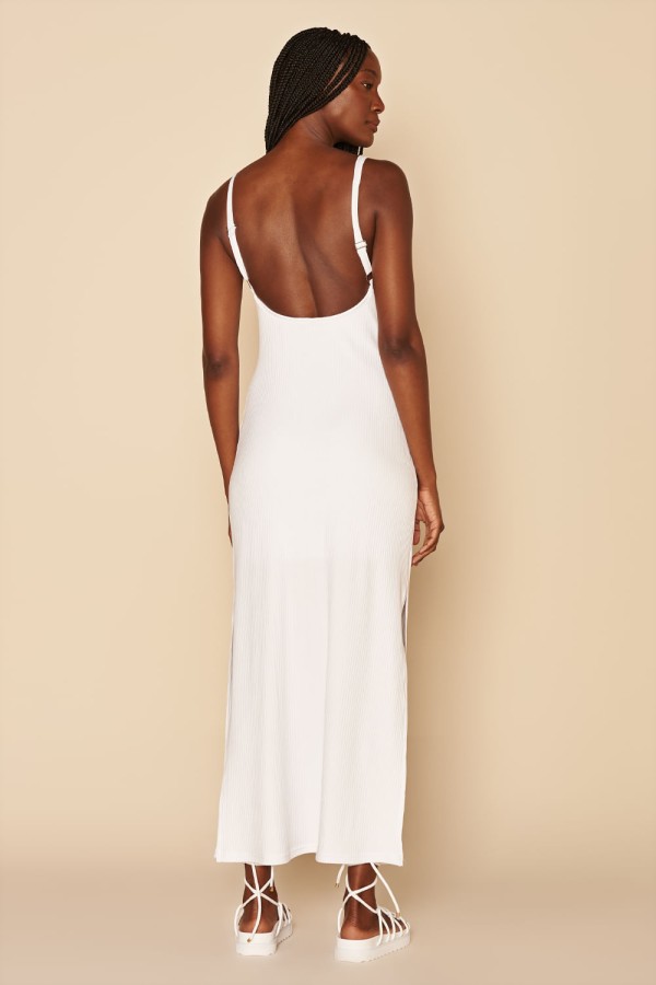 Encontraproduto.com.br - VESTIDO LONGO-BRANCO