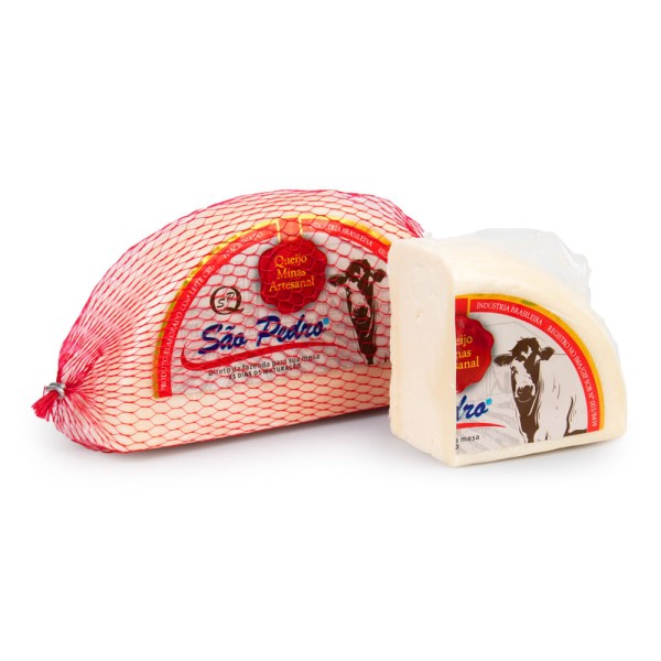 Encontraproduto.com.br - Queijo Minas Artesanal São Pedro Roça Chiq Serra Do Salitre 400g