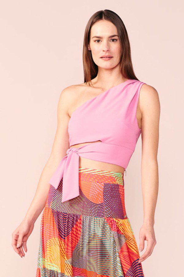 Encontraproduto.com.br - CROPPED 1 OMBRO -FLAMBE