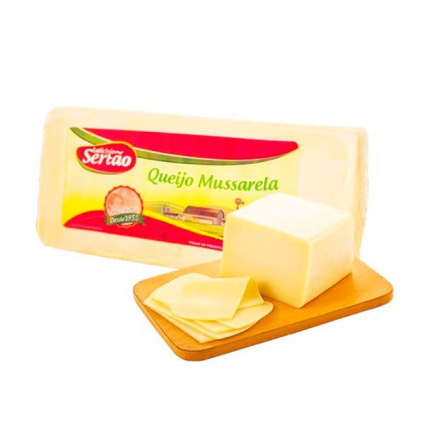 Encontraproduto.com.br - Queijo Mussarela Sertão - Aprox. 100g