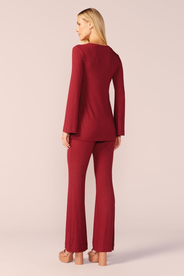 Encontraproduto.com.br - CARDIGAN RIBANA -MARSALA