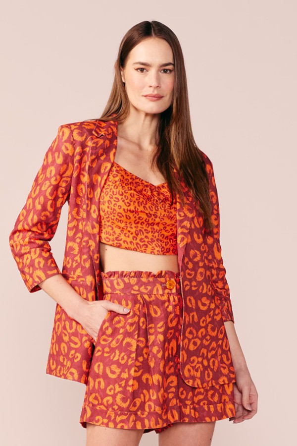 Encontraproduto.com.br - BLAZER LINHO -EST ONCA SUPERMODEL