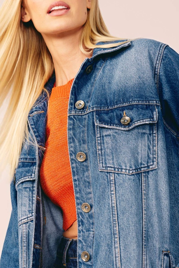 Encontraproduto.com.br - MAX JAQUETA JEANS -JEANS