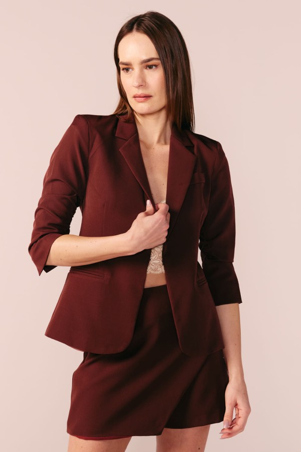Encontraproduto.com.br - BLAZER BASICO -CAFE