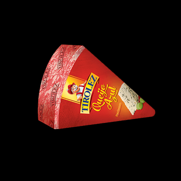 Queijo Azul Tirolez Triangulo 1 Pedaco 200g