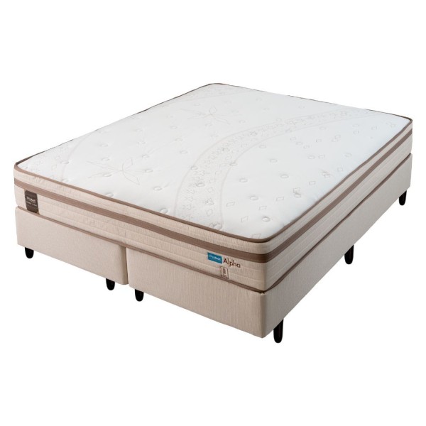 Encontraproduto.com.br - Conjunto Box King Mola Ensacada Probel Alpha (193x203x52cm)