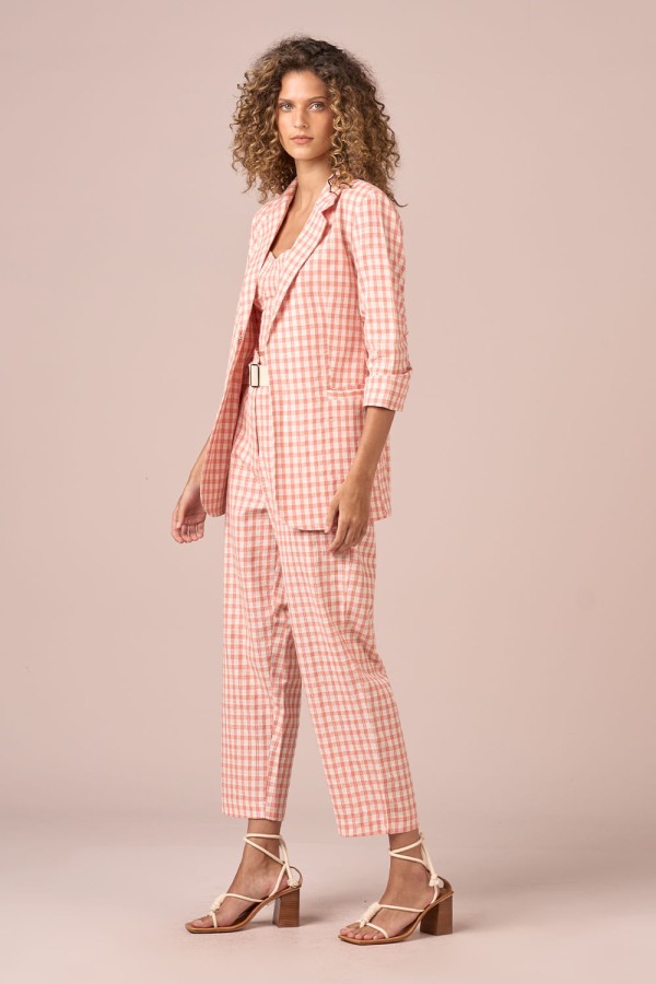 Encontraproduto.com.br - BLAZER LINHO ALONGADO - SUMMER